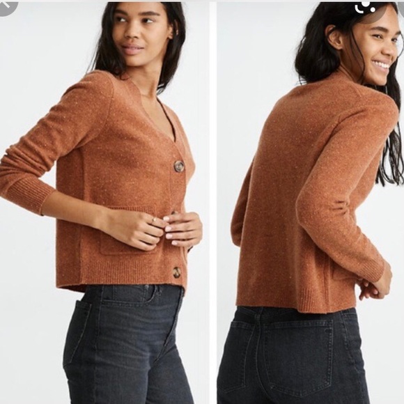 Madewell Sweaters - Madewell shrunken cropped cardigan